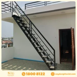 Cầu thang sắt gác lửng CTSGL1