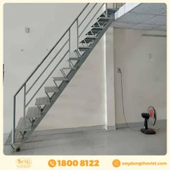 Cầu thang sắt gác lửng CTSGL3