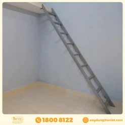 Cầu thang sắt gác lửng CTSGL4