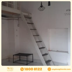 Cầu thang sắt gác lửng CTSGL4