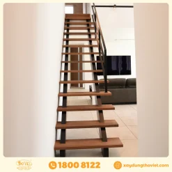 Cầu thang sắt gác lửng CTSGL5