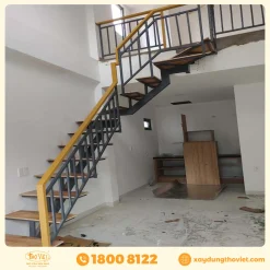Cầu thang sắt gác lửng CTSGL5