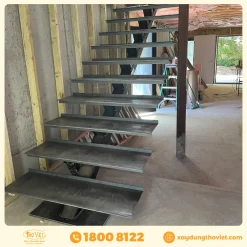 Cầu thang sắt gác lửng CTSGL7