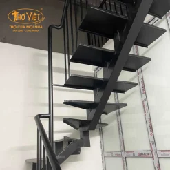 Cầu thang sắt xương cá ctsxc4
