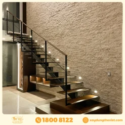 Cầu thang sắt xương cá CTSXC9