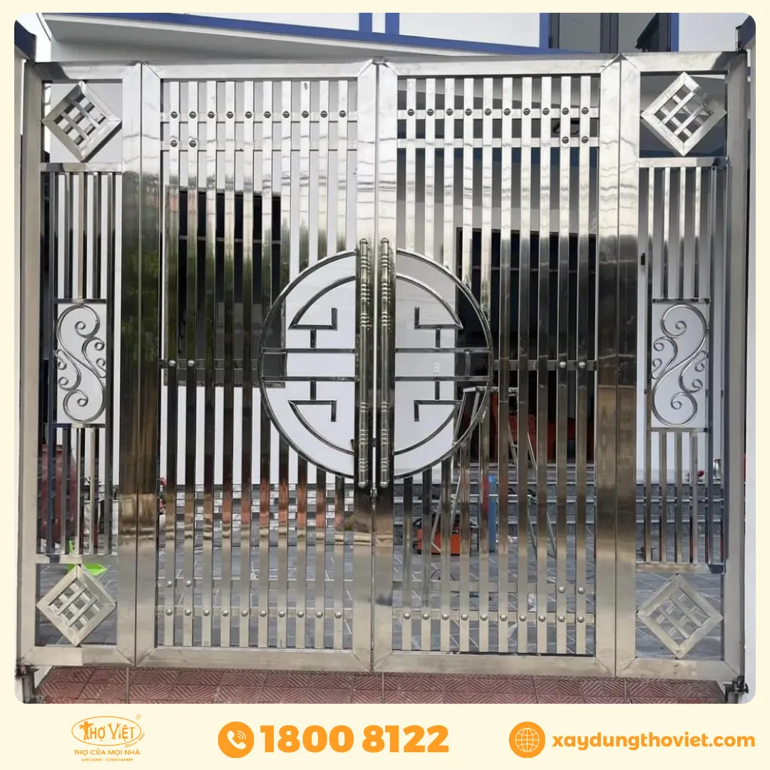 Cửa inox 2 cánh CIN2C3