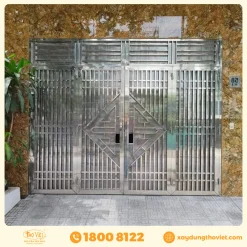 Cửa inox 4 cánh CIN4C4