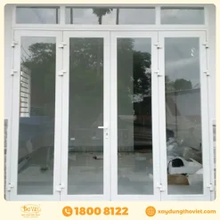 Cửa kính cường lực 4 cánh CKCL4C2