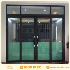 Cửa kính cường lực 4 cánh CKCL4C4