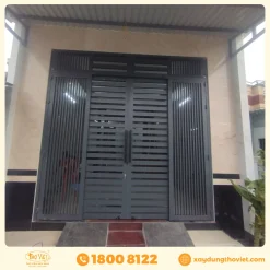 Cửa sắt 2 cánh CS2C4
