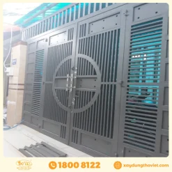 Cửa sắt 4 cánh CS4C3