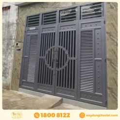 Cửa sắt 4 cánh CS4C3
