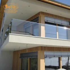 Lan can kính cường lực LCKCL4