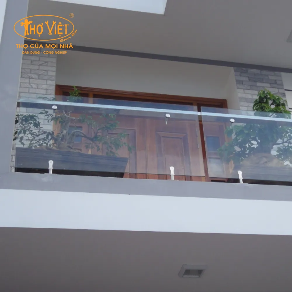 Lan can kính cường lực LCKCL5