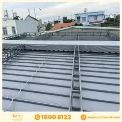 Mái che bạt kéo MCBK2