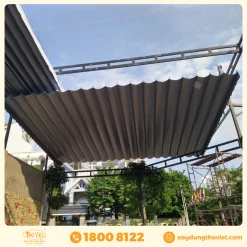 Mái che bạt kéo MCBK4