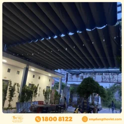 Mái che bạt kéo MCBK4