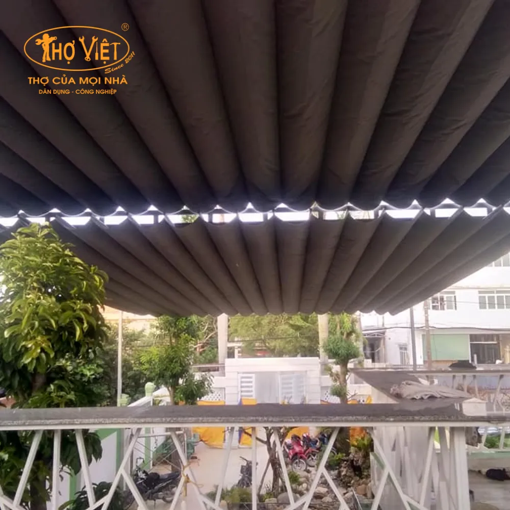 Mái che bạt kéo MCBK4