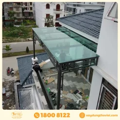 Mái che kính cường lực MCKCL3