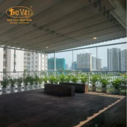 Mái che sân thượng MCST5