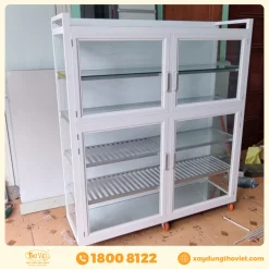Tủ chén nhôm TCN2