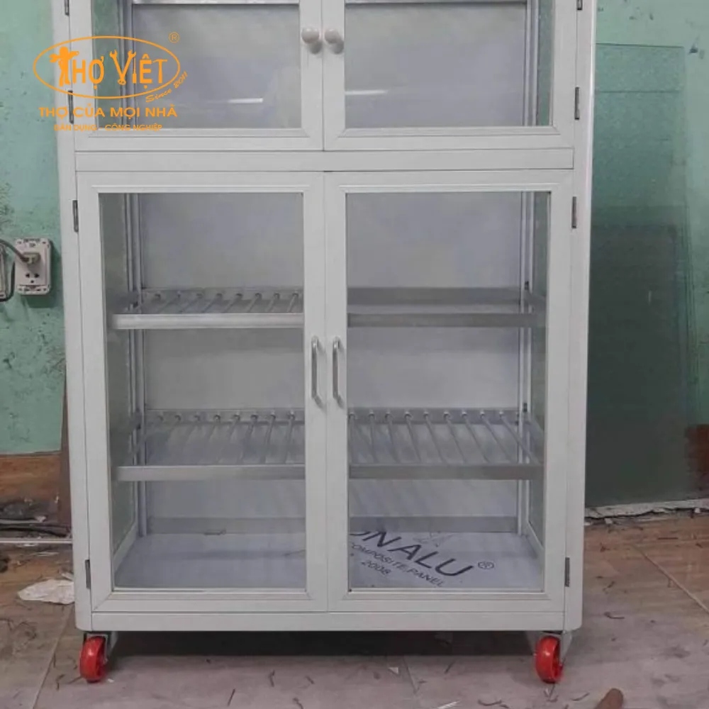 Tủ chén nhôm TCN3