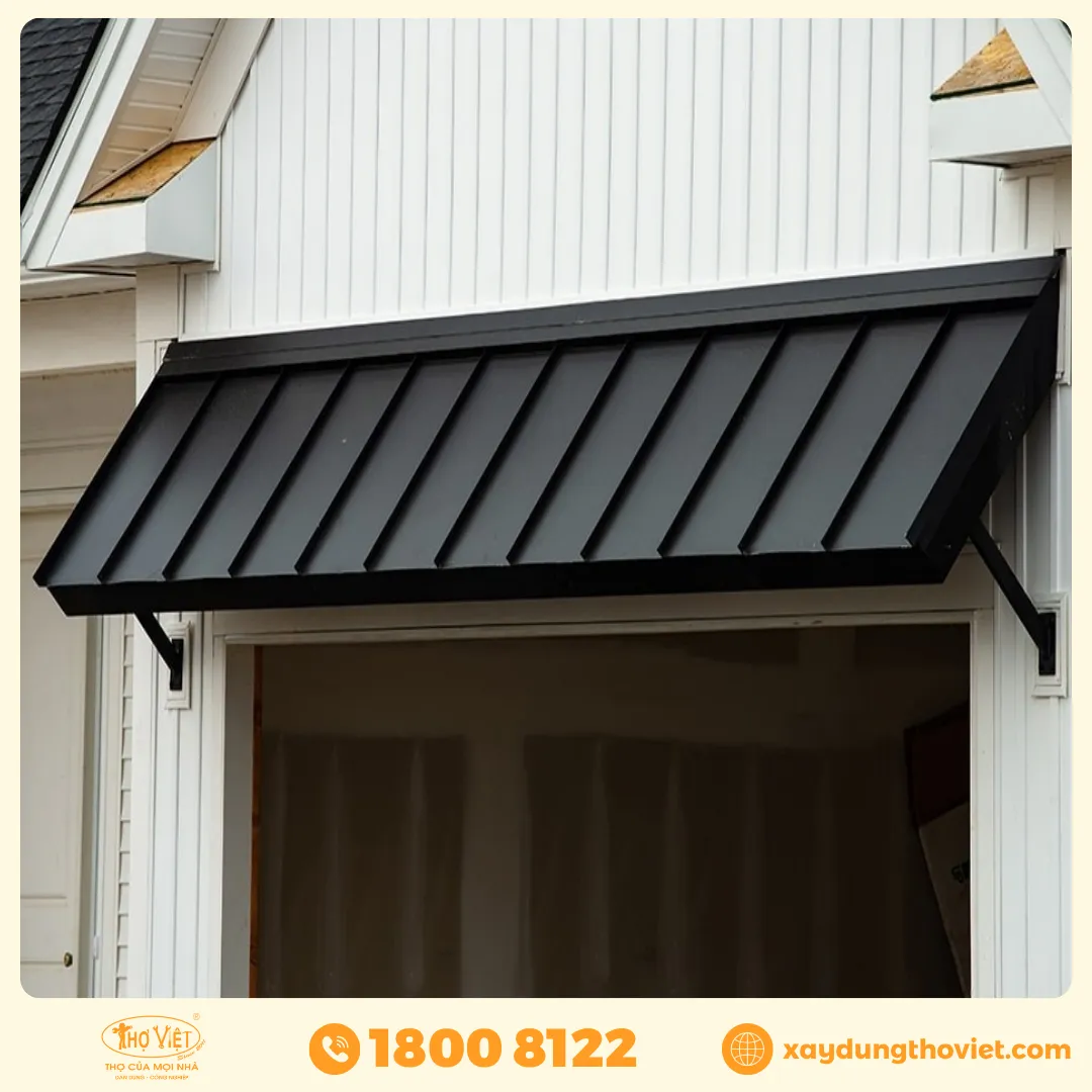 Mái che cửa sổ cố định