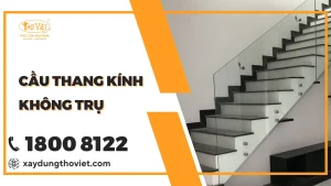 Có nên lắp cầu thang kính không trụ không?