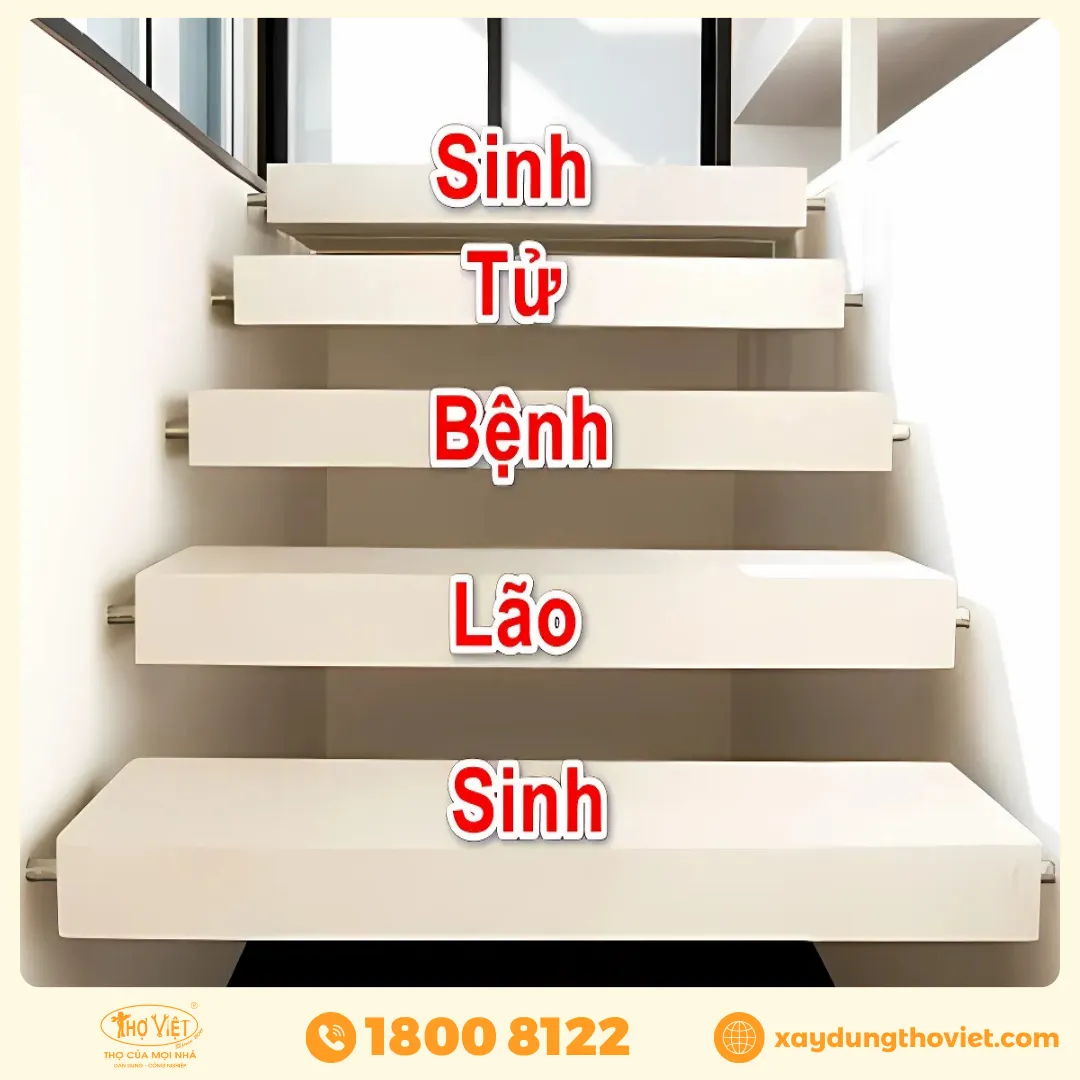 Lưu ý khi xác định kích thước cầu thang sắt