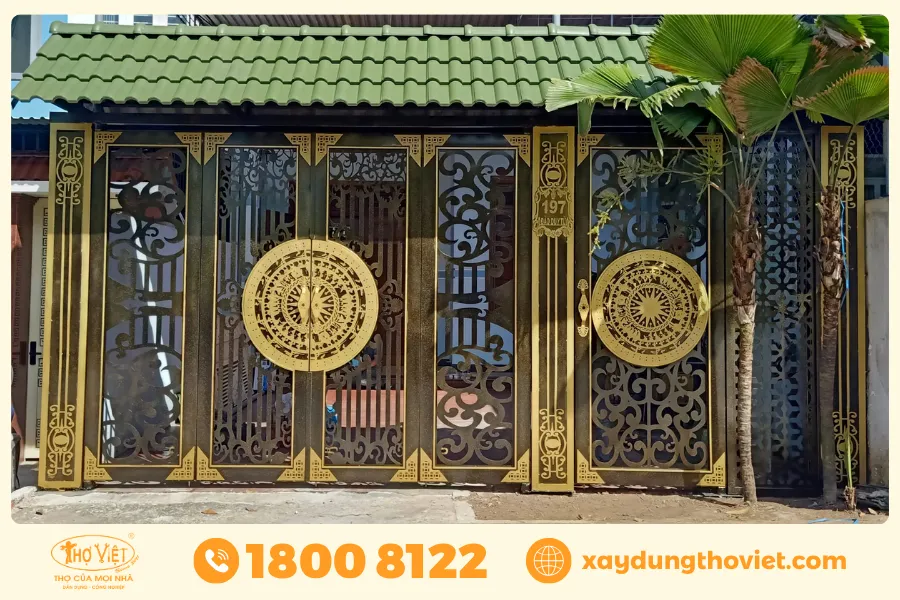 Tại sao chọn Cơ Khí Thợ Việt thi công cửa cổng sắt CNC ?