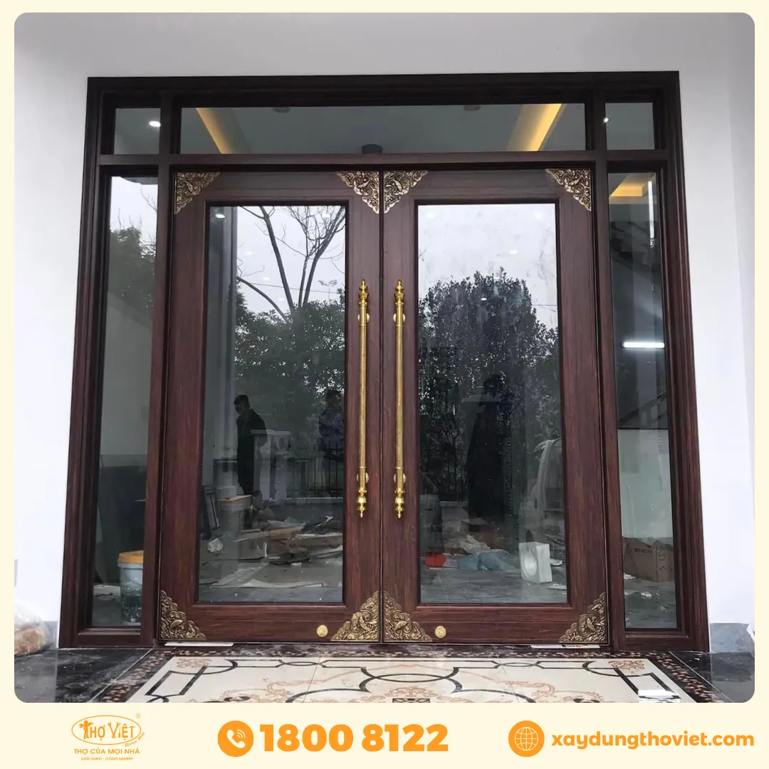 Tại sao nên chọn Cơ Khí Thợ Việt lắp ráp cửa nhôm giả gỗ