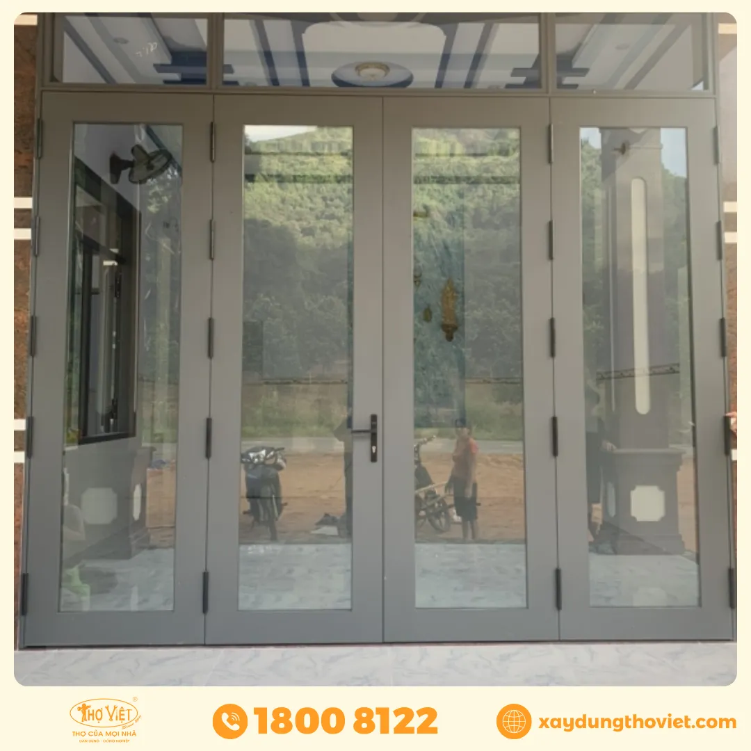 cửa nhôm Xingfa 4 cánh