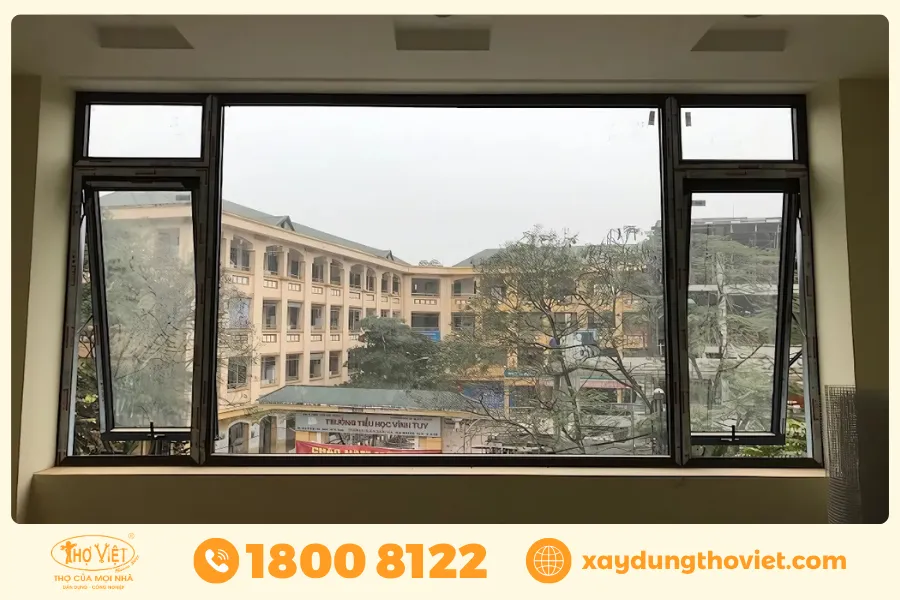 cửa sổ nhôm Xingfa