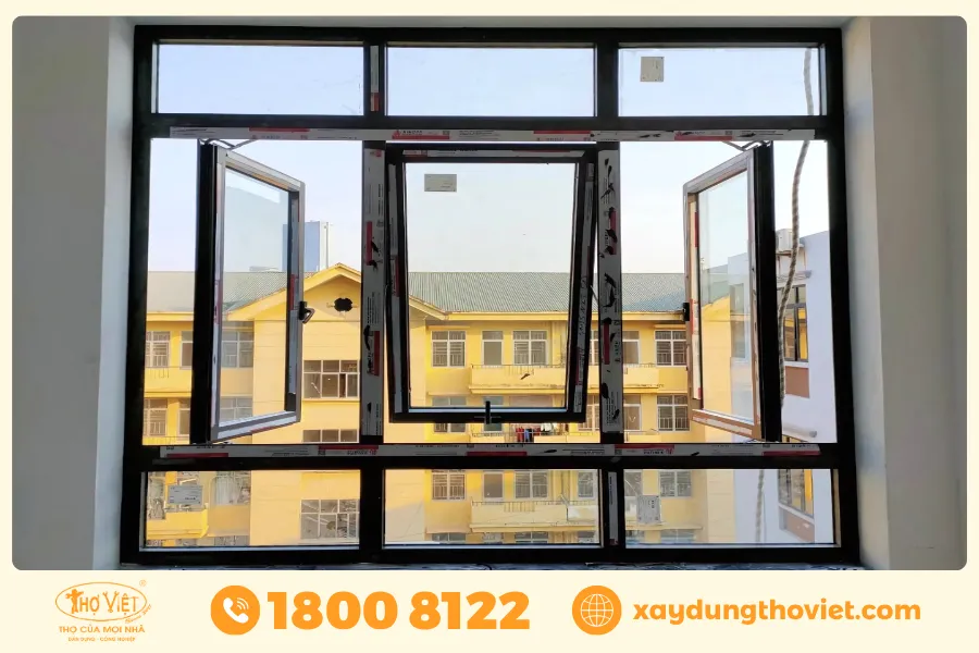 Cấu tạo cửa nhôm Xingfa