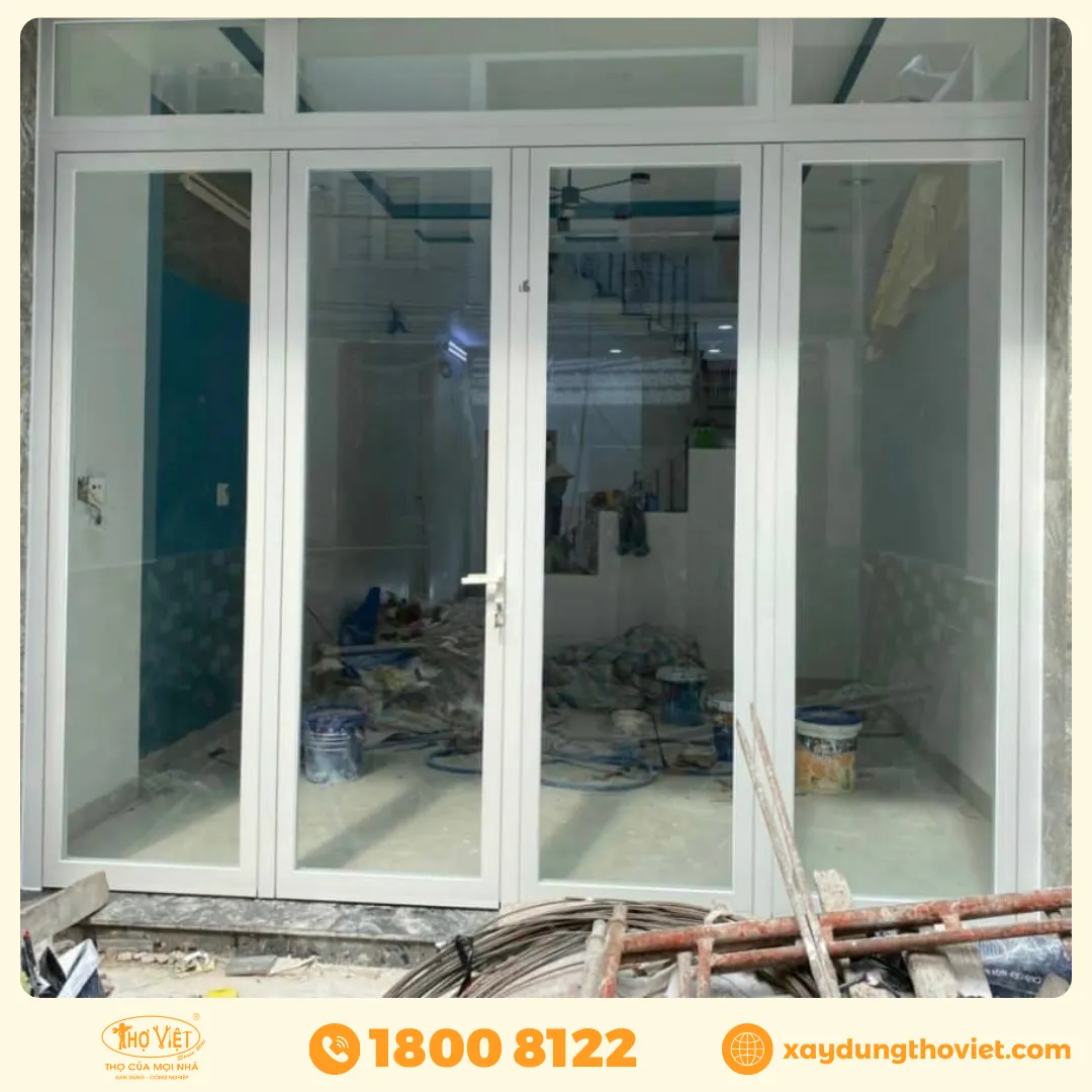 mẫu cửa nhôm 4 cánh đẹp nhất