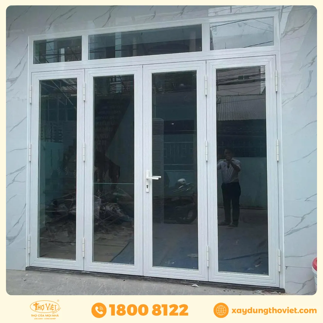 mẫu cửa nhôm xingfa