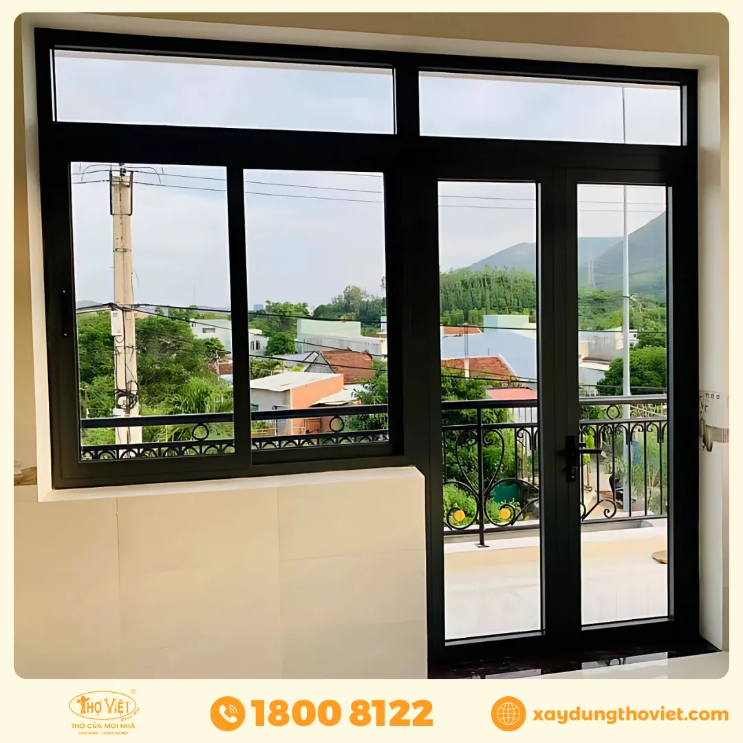 mẫu cửa nhôm xingfa