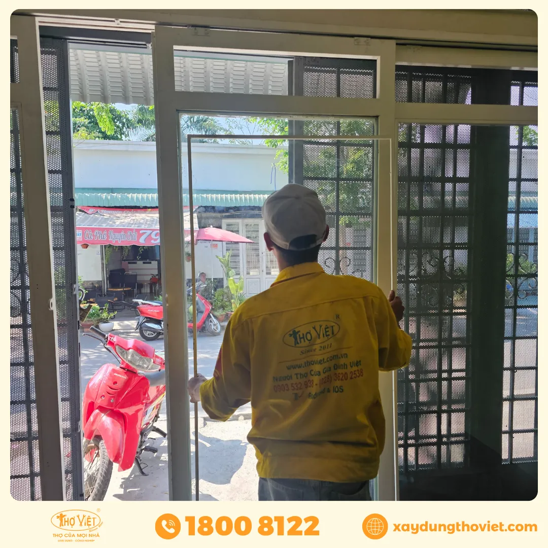 Cải tạo, nâng cấp cửa cũ thay vì thay mới