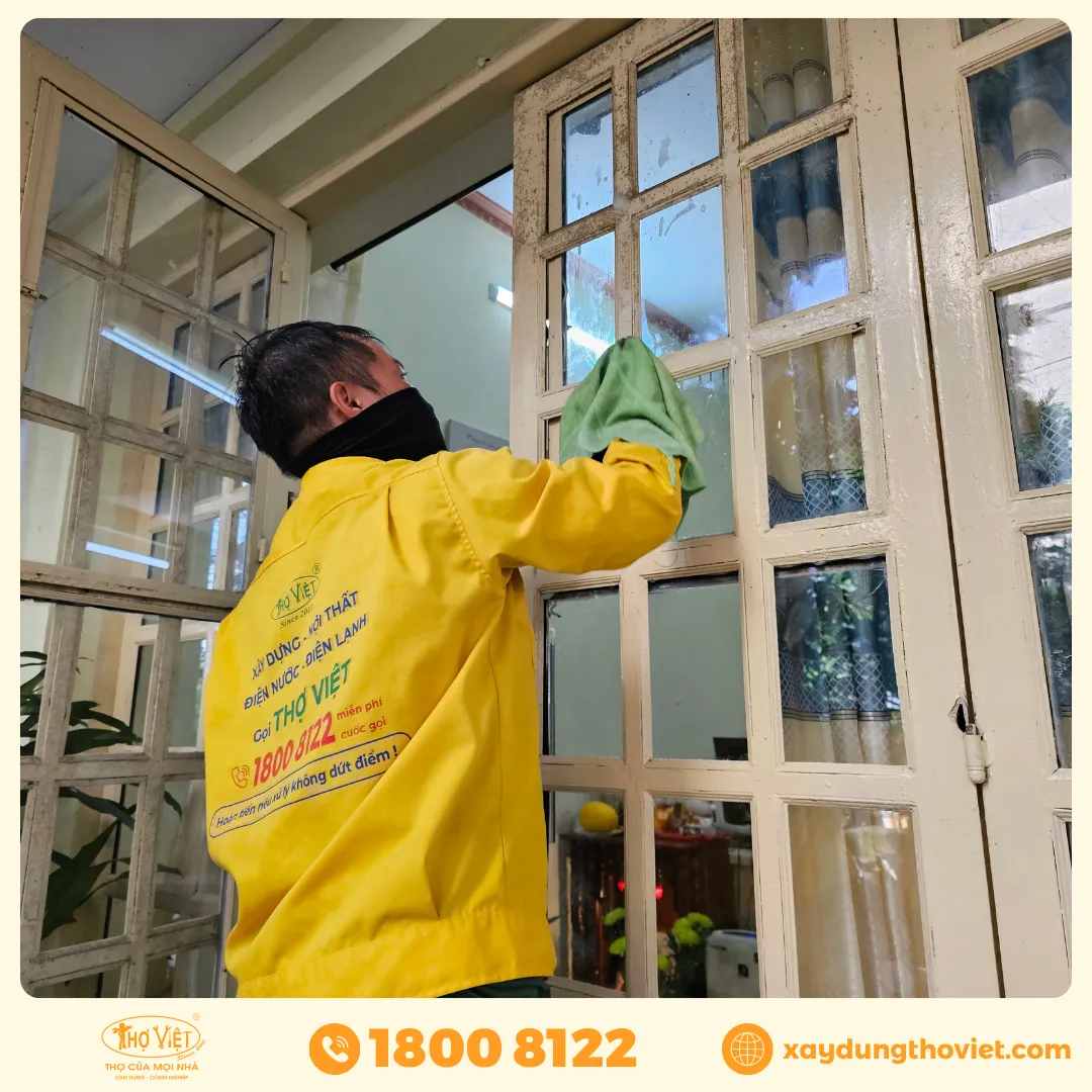 Quy trình sửa cửa sắt tại Cơ Khí Thợ Việt