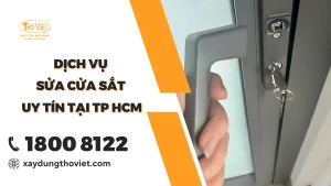 Dịch vụ sửa cửa sắt uy tín tại TP HCM & Các tỉnh lân cận